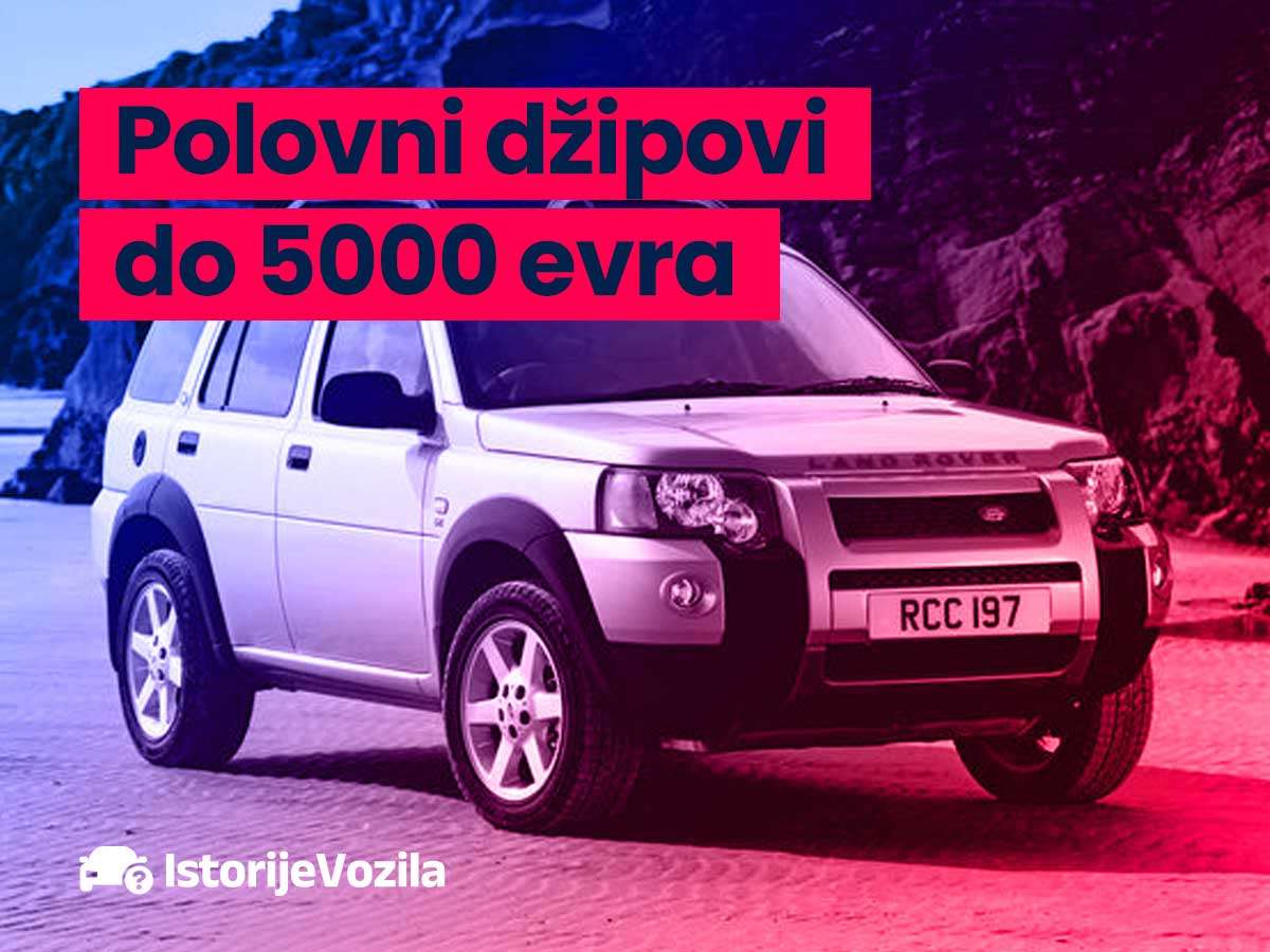 Polovni džipovi do 5.000 evra: SUV modeli i troškovi